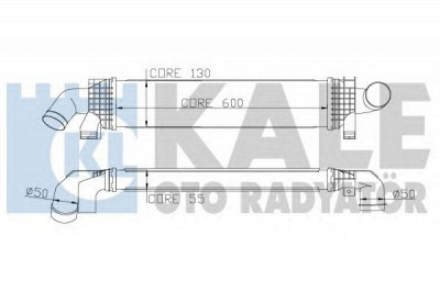 KALE OTO RADYATOR 346900 -  Интеркулер